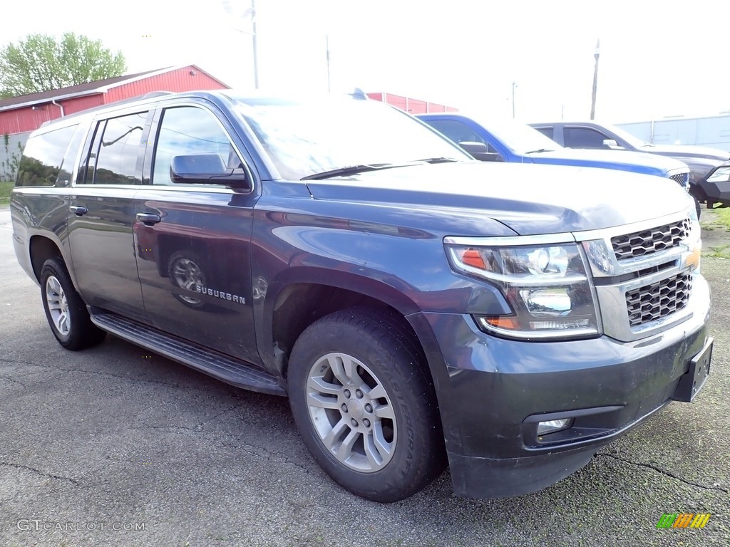 2019 Suburban LT 4WD - Shadow Gray Metallic / Jet Black photo #4