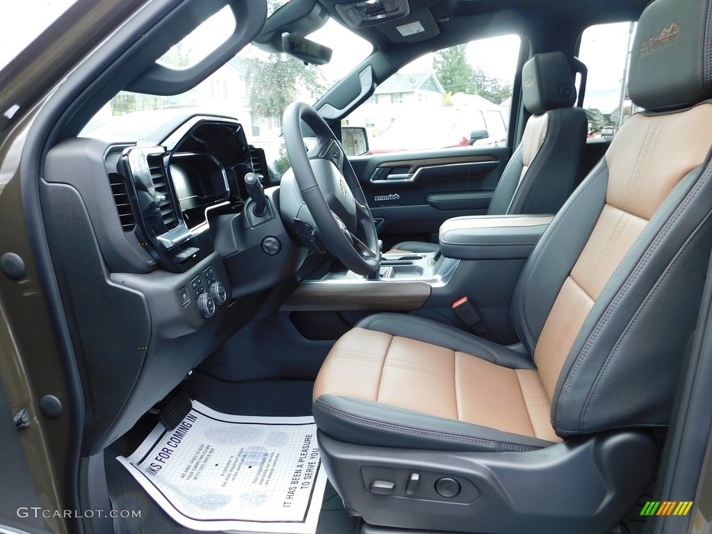 Jet Black/Umber Interior 2023 Chevrolet Silverado 1500 High Country Crew Cab 4x4 Photo #146065724