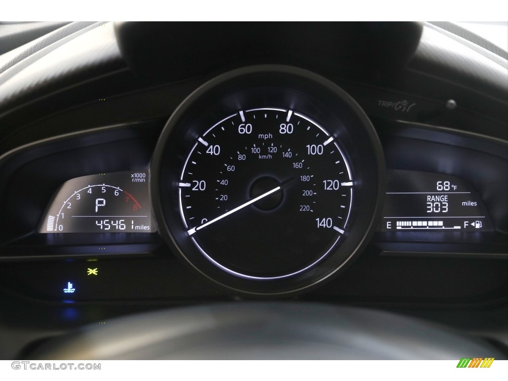 2018 CX-3 Touring AWD - Deep Crystal Blue Mica / Black photo #8