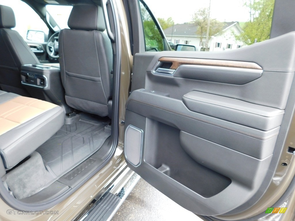 Jet Black/Umber Interior 2023 Chevrolet Silverado 1500 High Country Crew Cab 4x4 Photo #146066288