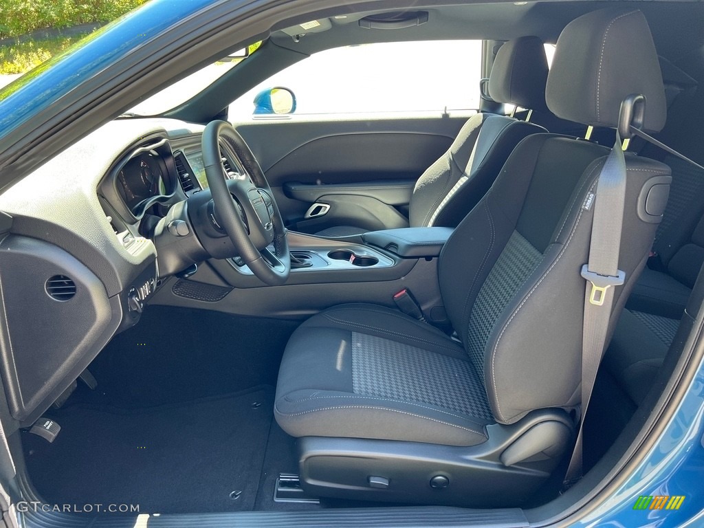 Black Interior 2023 Dodge Challenger SXT Blacktop Photo #146066324