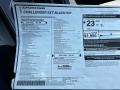 2023 Dodge Challenger SXT Blacktop Window Sticker