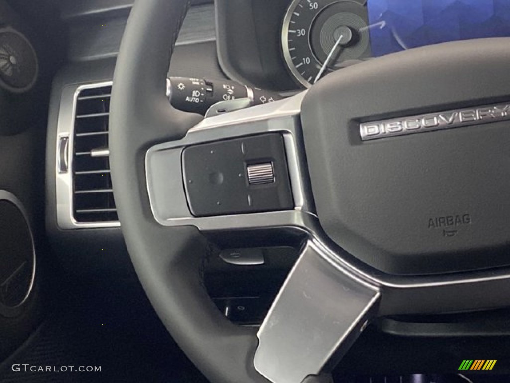 2023 Land Rover Discovery P360 S R-Dynamic Ebony/Ebony Steering Wheel Photo #146066849