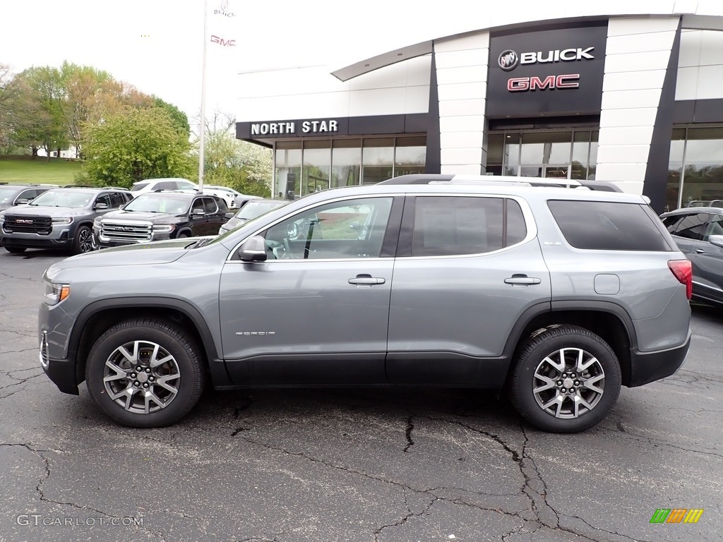 2020 Acadia SLE AWD - Satin Steel Metallic / Jet Black photo #2