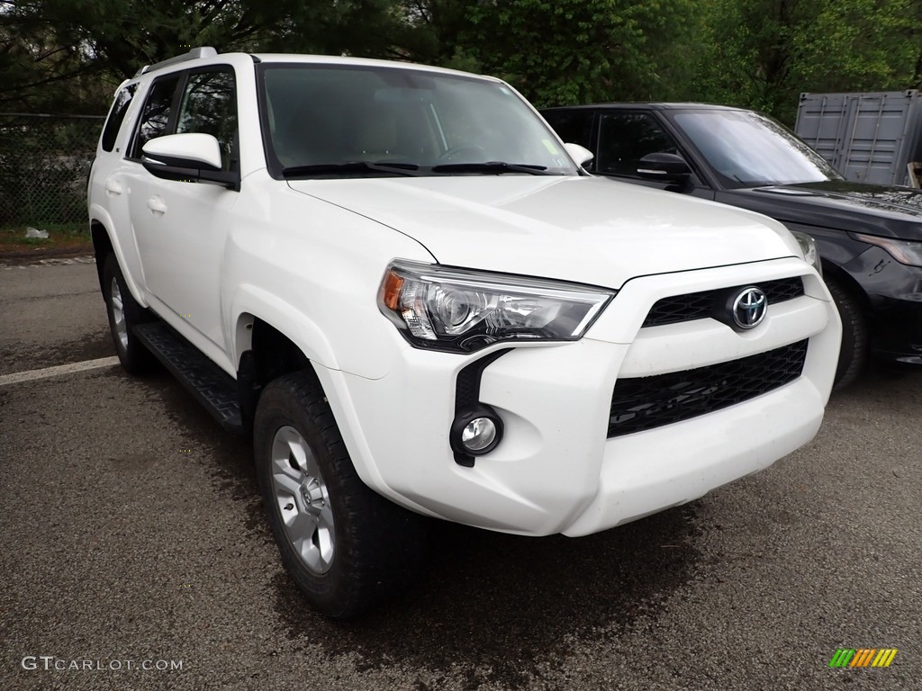 2015 4Runner SR5 4x4 - Blizzard White / Graphite photo #2