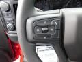 Jet Black Steering Wheel Photo for 2023 Chevrolet Silverado 1500 #146067014