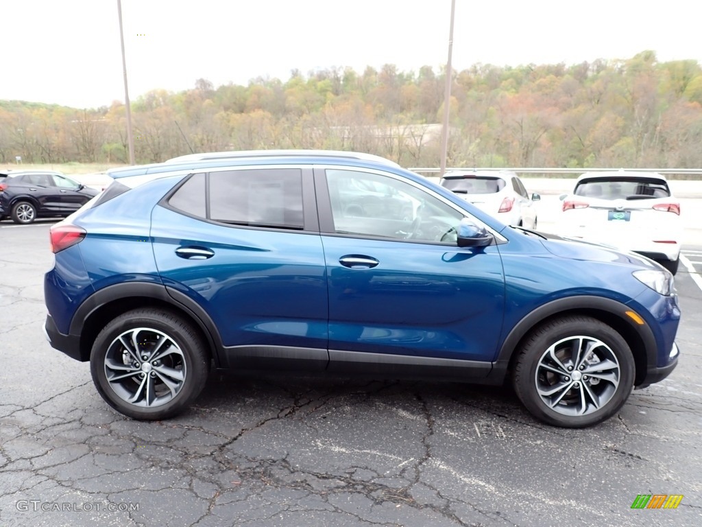 Deep Azure Metallic 2020 Buick Encore GX Select Exterior Photo #146067644