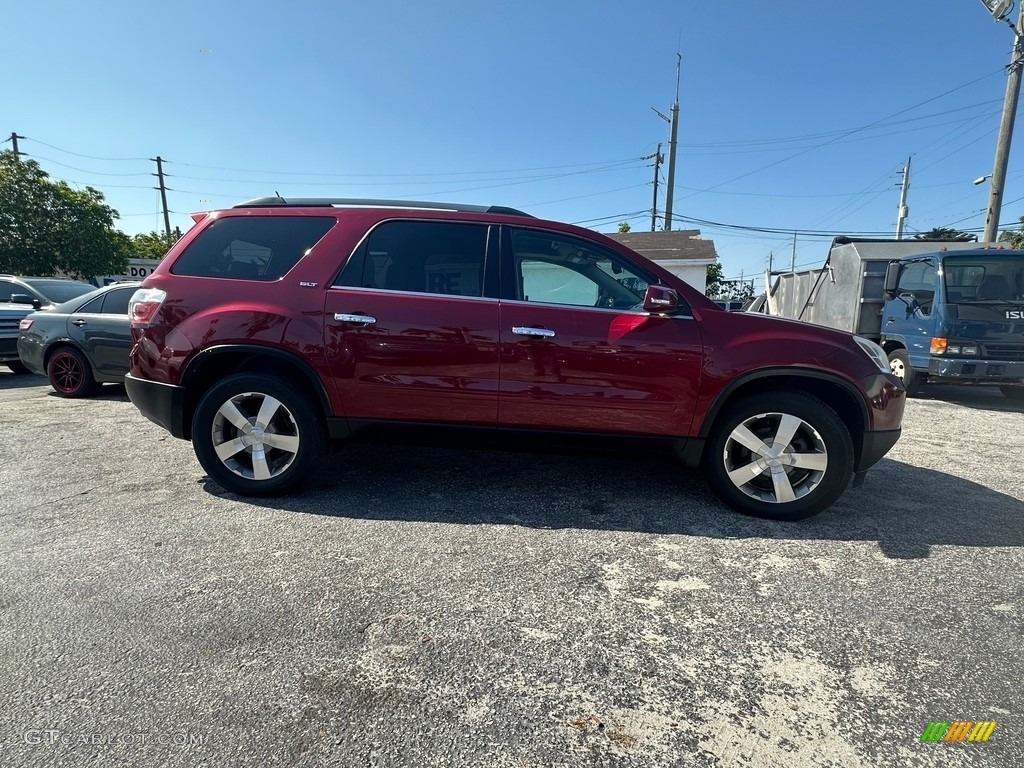 2011 Acadia SLT AWD - Red Jewel Tintcoat / Cashmere photo #2