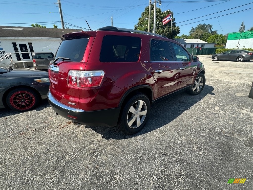 2011 Acadia SLT AWD - Red Jewel Tintcoat / Cashmere photo #3