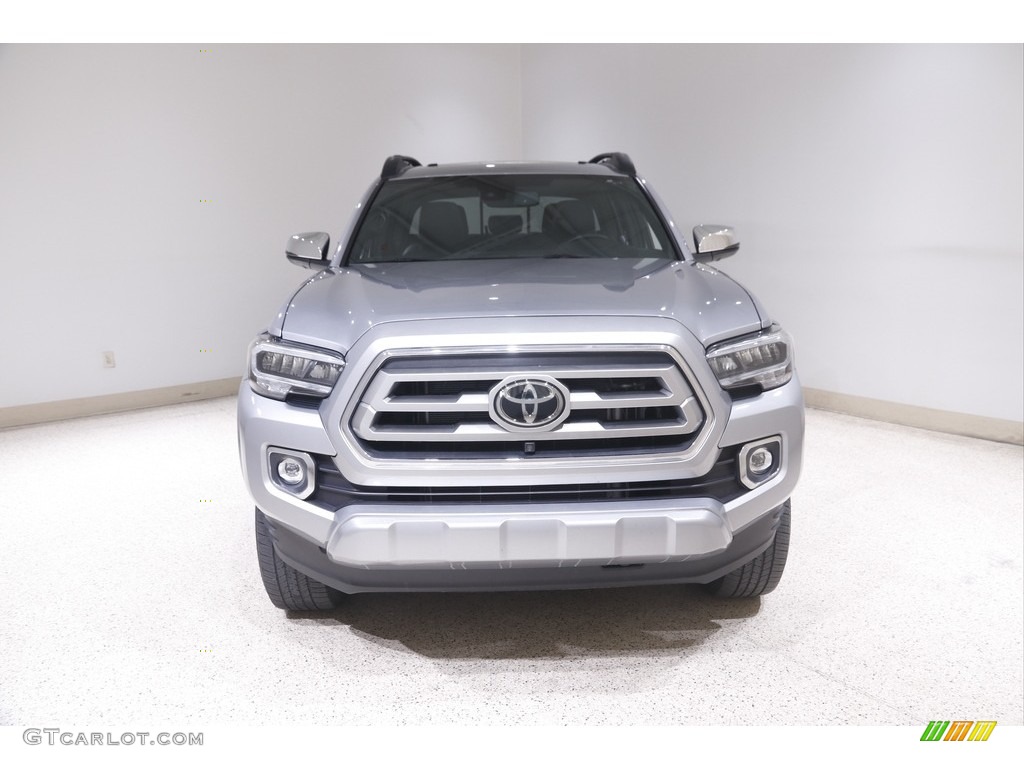 2021 Tacoma Limited Double Cab 4x4 - Silver Sky Metallic / Black photo #2