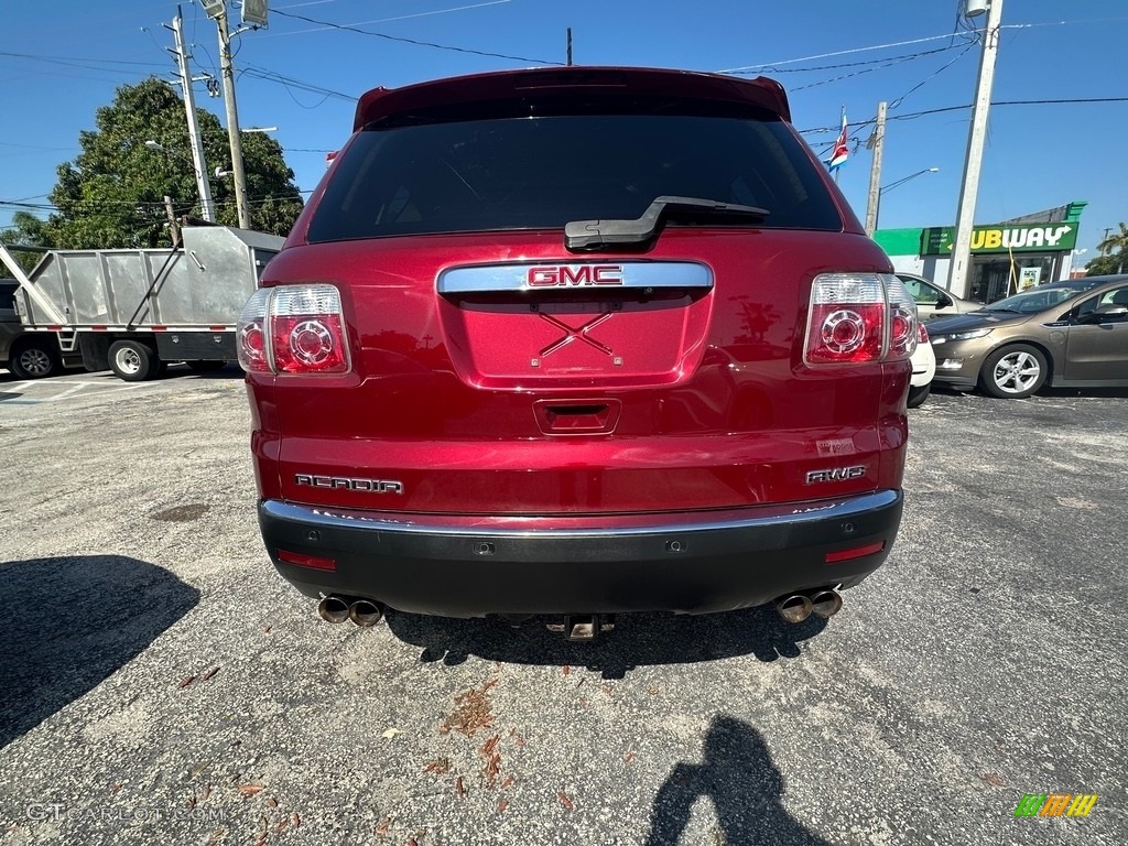 2011 Acadia SLT AWD - Red Jewel Tintcoat / Cashmere photo #7
