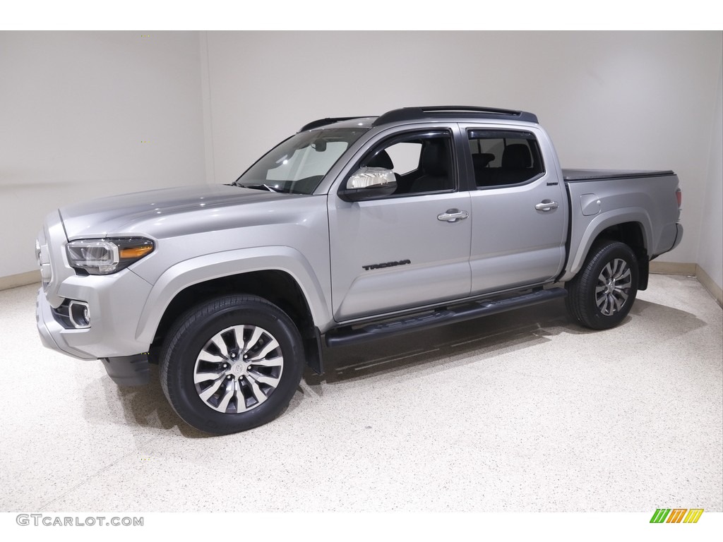 2021 Tacoma Limited Double Cab 4x4 - Silver Sky Metallic / Black photo #3