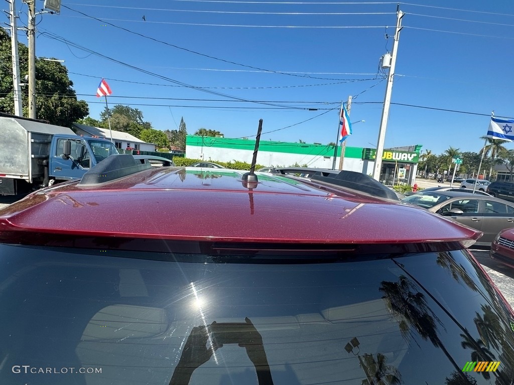 2011 Acadia SLT AWD - Red Jewel Tintcoat / Cashmere photo #10