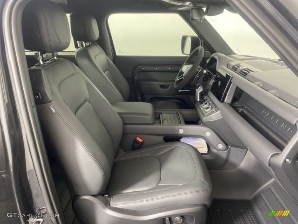 Ebony Interior 2023 Land Rover Defender 90 V8 Photo #146067911