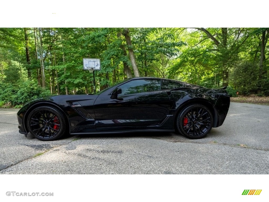 2016 Corvette Z06 Coupe - Black / Jet Black photo #4