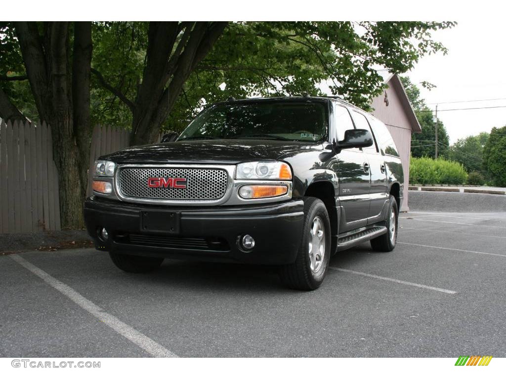 2004 Yukon XL Denali AWD - Onyx Black / Sandstone photo #1