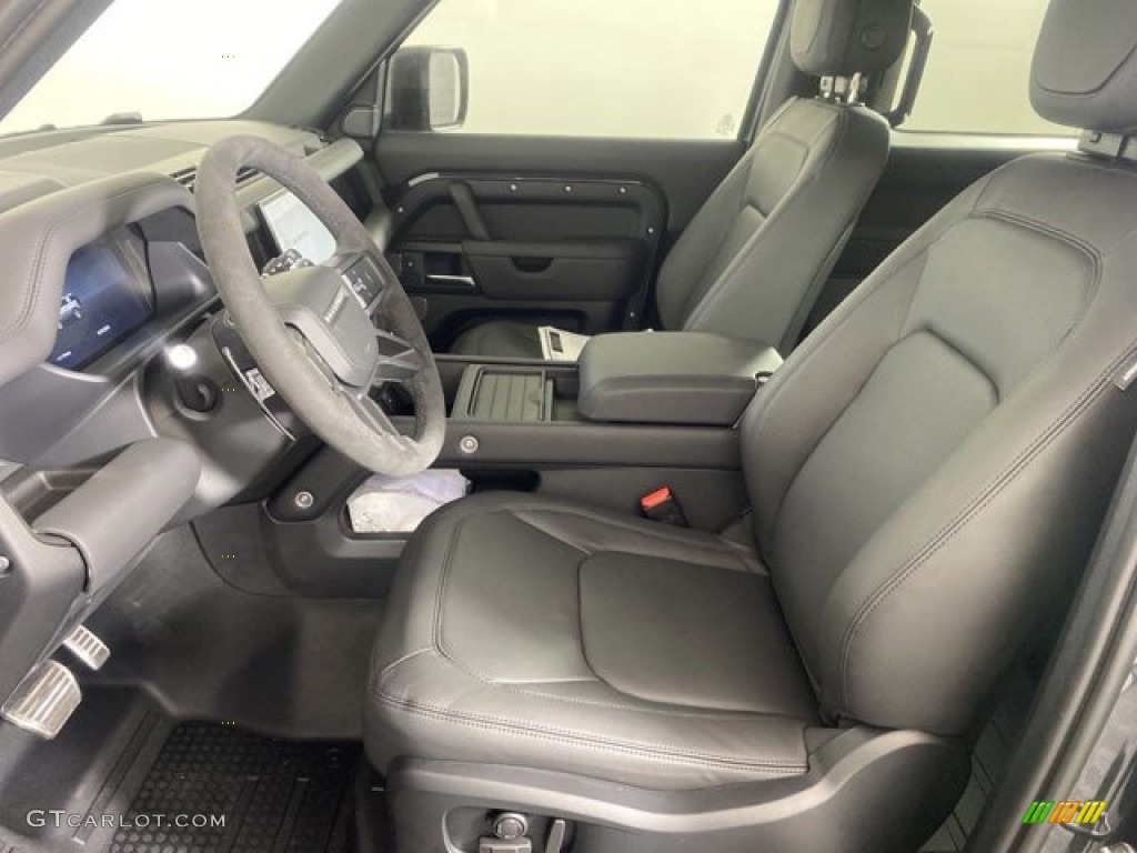 Ebony Interior 2023 Land Rover Defender 90 V8 Photo #146068104
