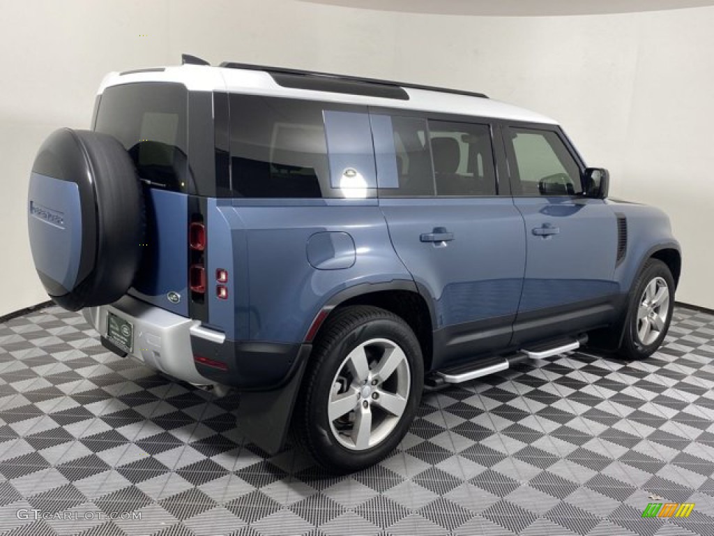 2023 Defender 110 SE - Tasman Blue Metallic / Acorn photo #2
