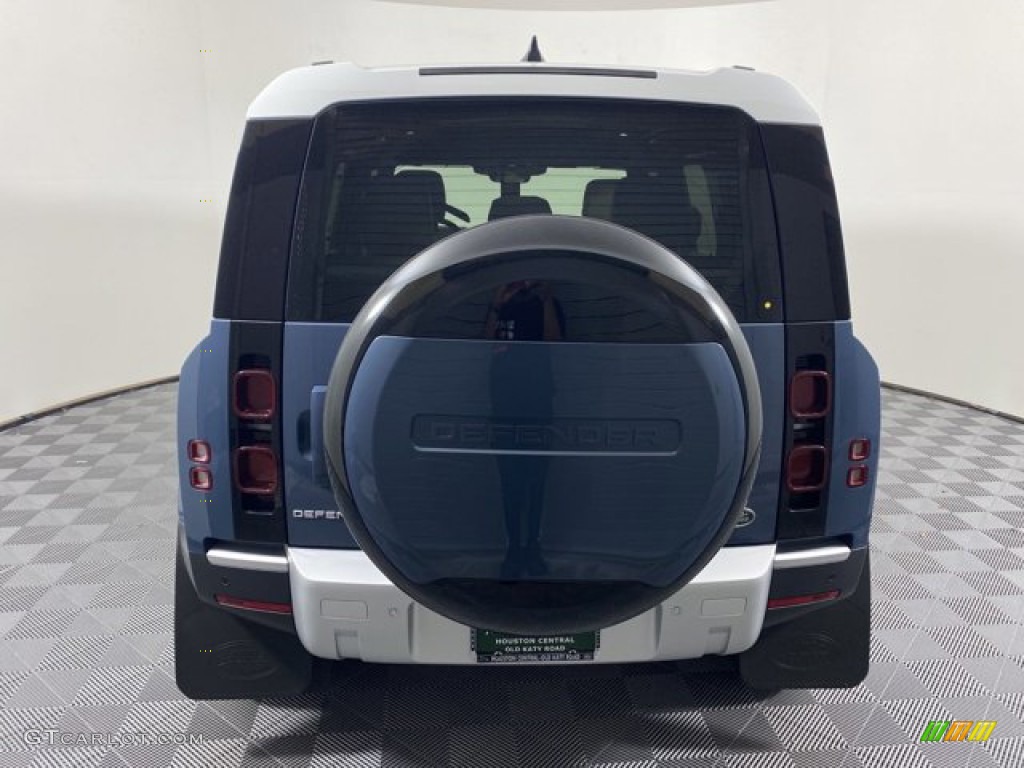 2023 Defender 110 SE - Tasman Blue Metallic / Acorn photo #7