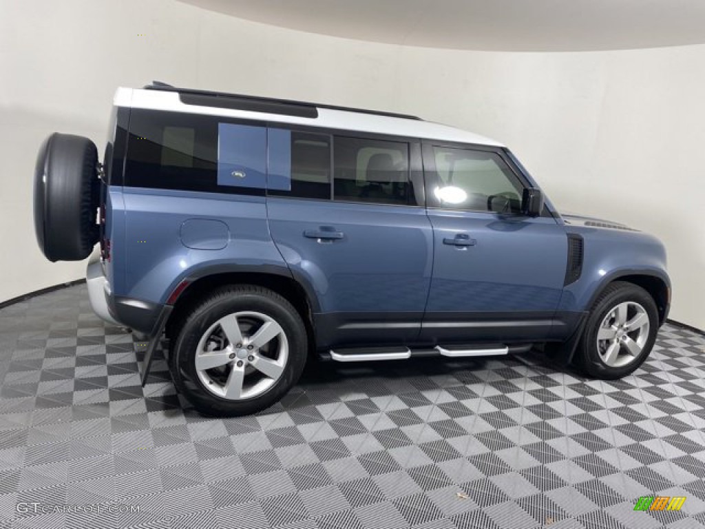2023 Defender 110 SE - Tasman Blue Metallic / Acorn photo #11