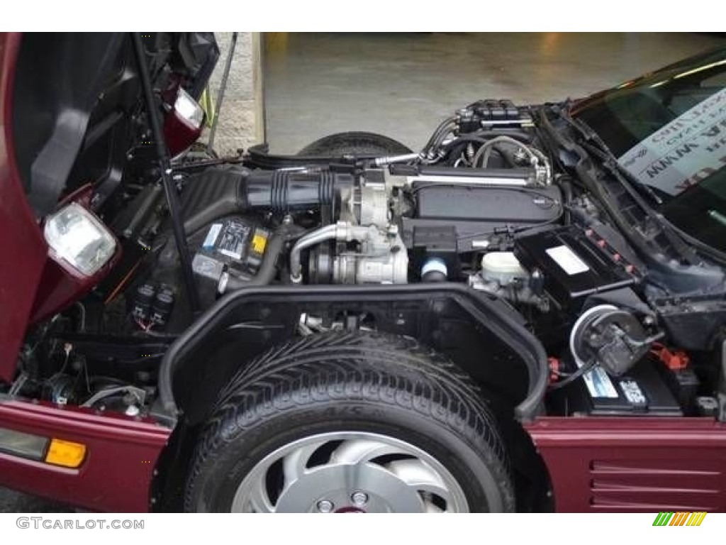 1993 Chevrolet Corvette Convertible Engine Photos