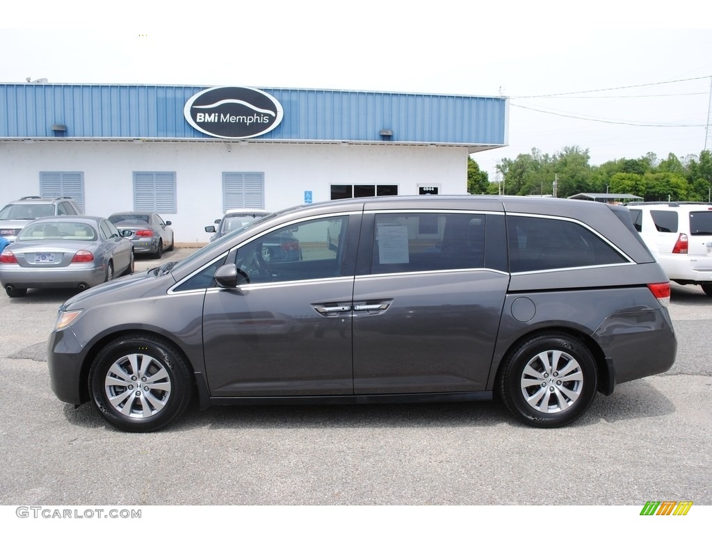 2015 Odyssey EX-L - Modern Steel Metallic / Gray photo #2