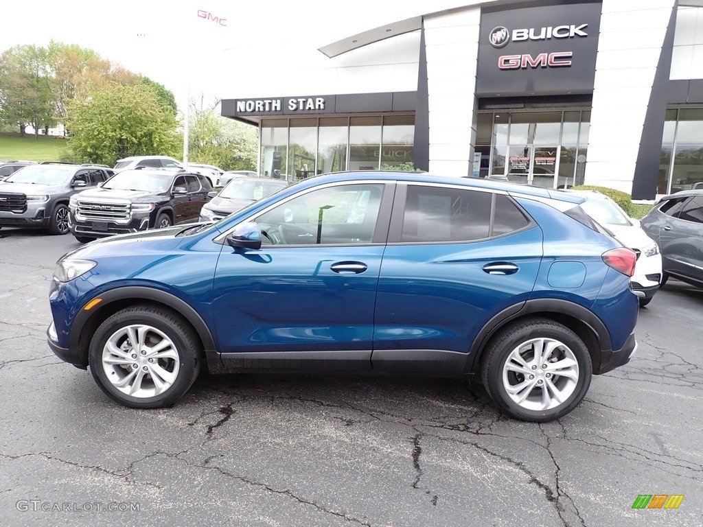 2020 Encore GX Preferred - Deep Azure Metallic / Ebony photo #2