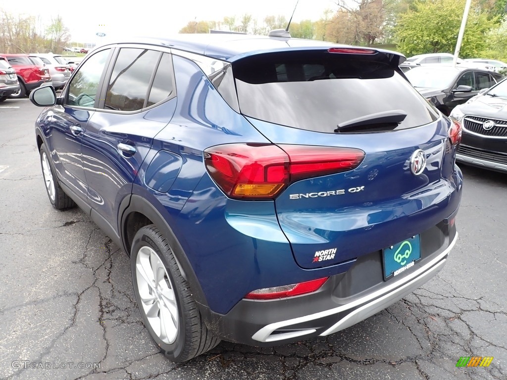 2020 Encore GX Preferred - Deep Azure Metallic / Ebony photo #4