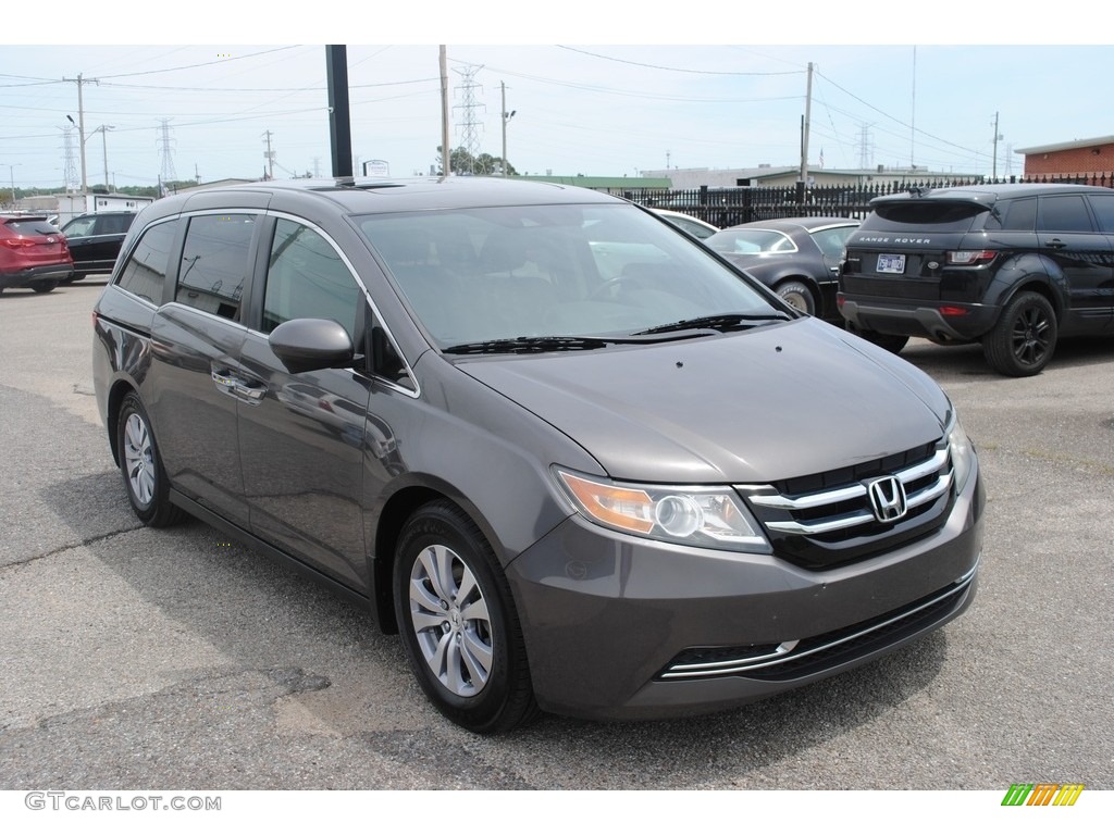 2015 Odyssey EX-L - Modern Steel Metallic / Gray photo #7