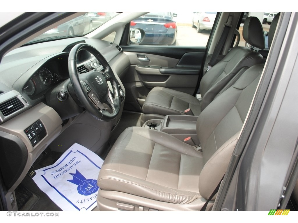 2015 Odyssey EX-L - Modern Steel Metallic / Gray photo #11