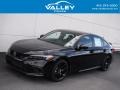 Crystal Black Pearl 2022 Honda Civic Si Sedan