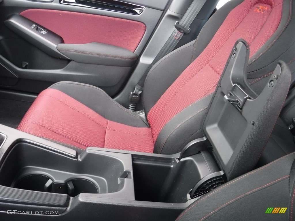 Black/Red Interior 2022 Honda Civic Si Sedan Photo #146069393