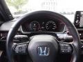 2022 Honda Civic Black/Red Interior Steering Wheel Photo