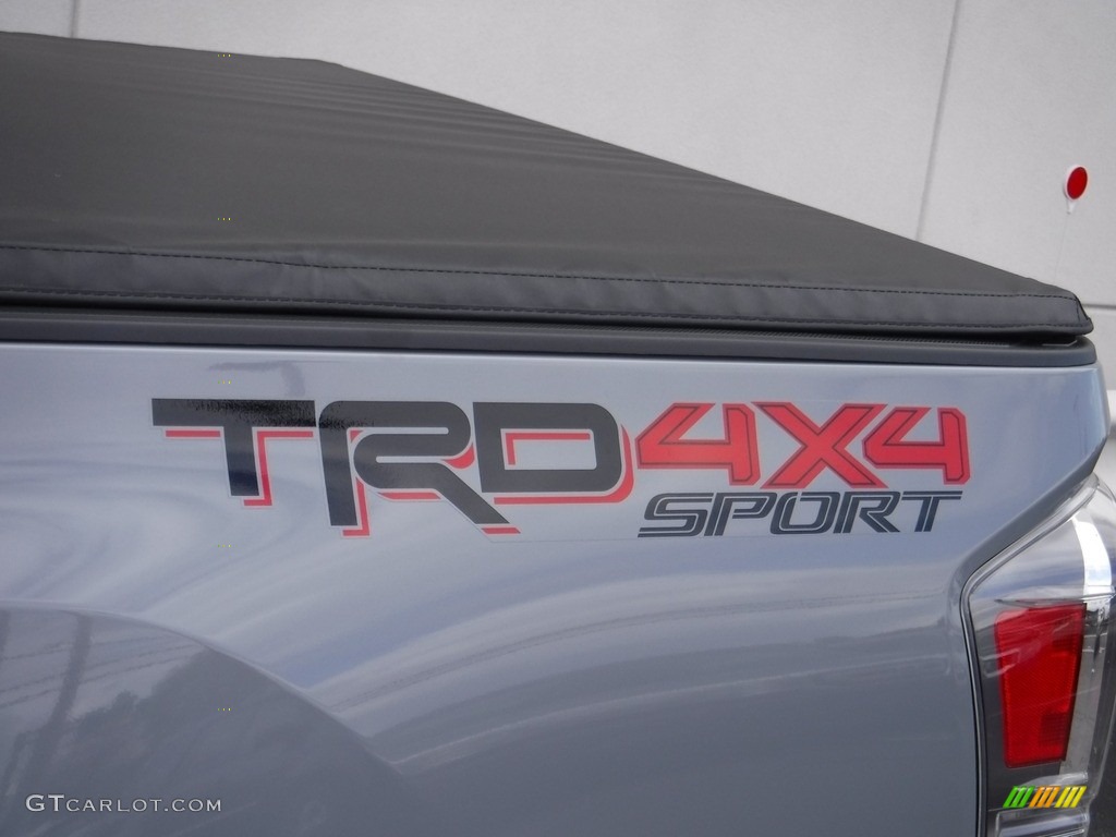 2020 Tacoma TRD Sport Double Cab 4x4 - Cement / TRD Cement/Black photo #5