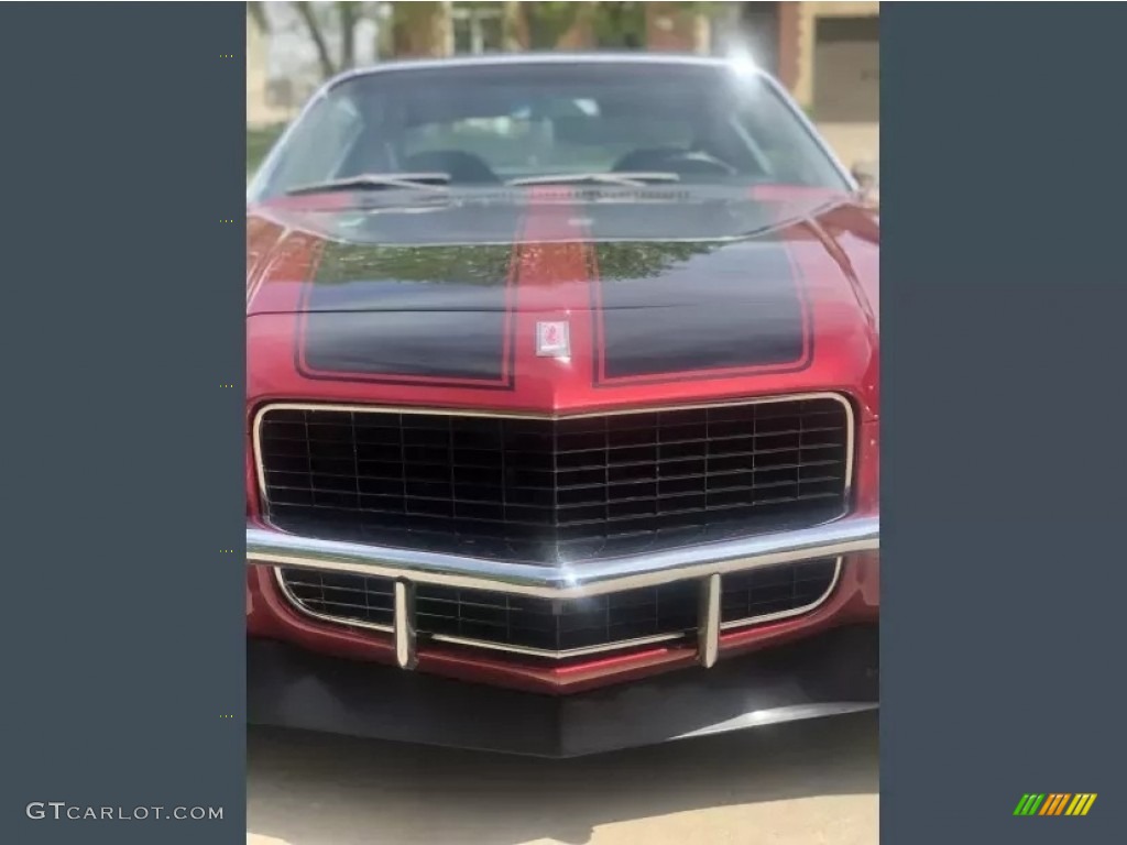 1971 Camaro Coupe - Dark Red Metallic / Black photo #7