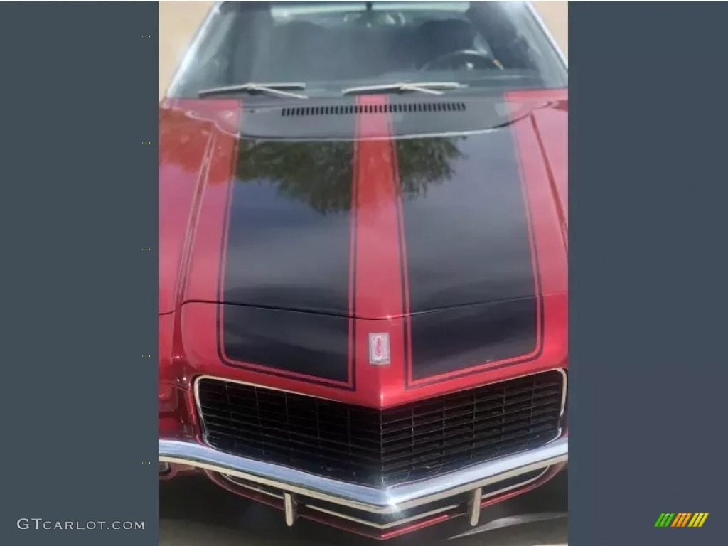 1971 Camaro Coupe - Dark Red Metallic / Black photo #8