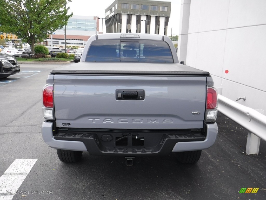 2020 Tacoma TRD Sport Double Cab 4x4 - Cement / TRD Cement/Black photo #10