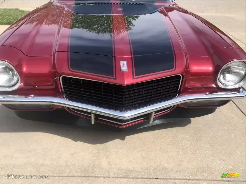 1971 Camaro Coupe - Dark Red Metallic / Black photo #10