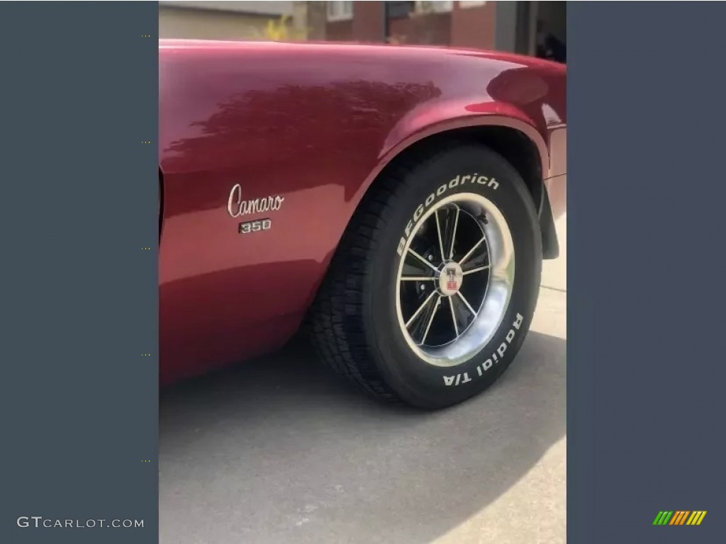 1971 Camaro Coupe - Dark Red Metallic / Black photo #13