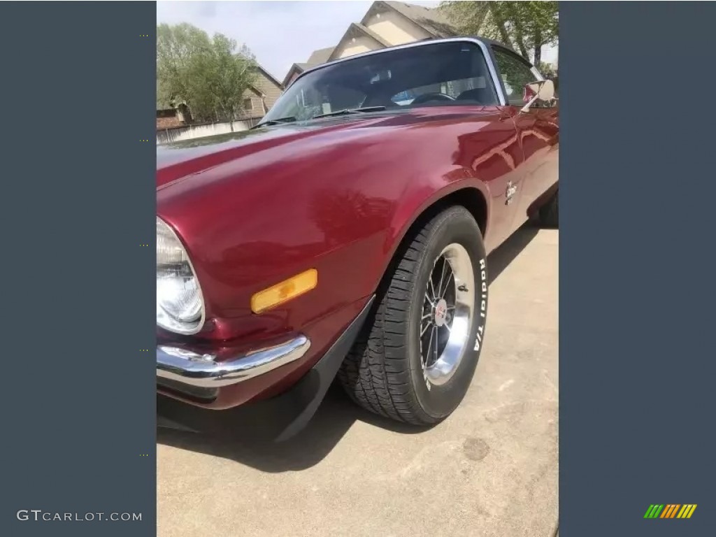 1971 Camaro Coupe - Dark Red Metallic / Black photo #15