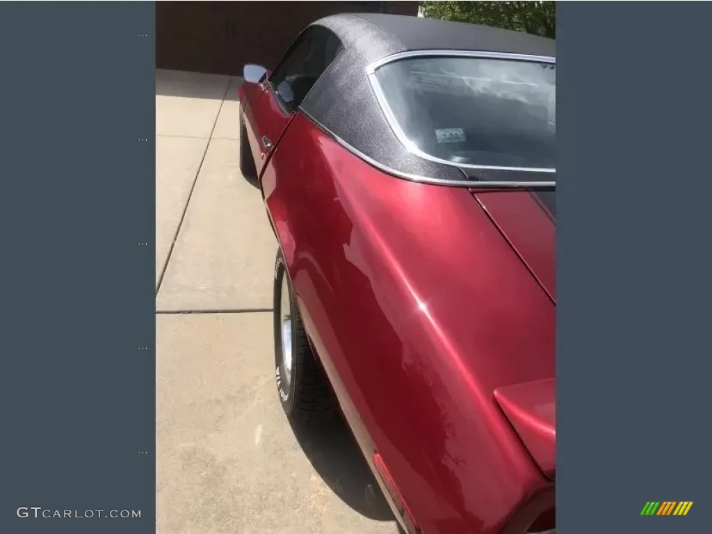 1971 Camaro Coupe - Dark Red Metallic / Black photo #16
