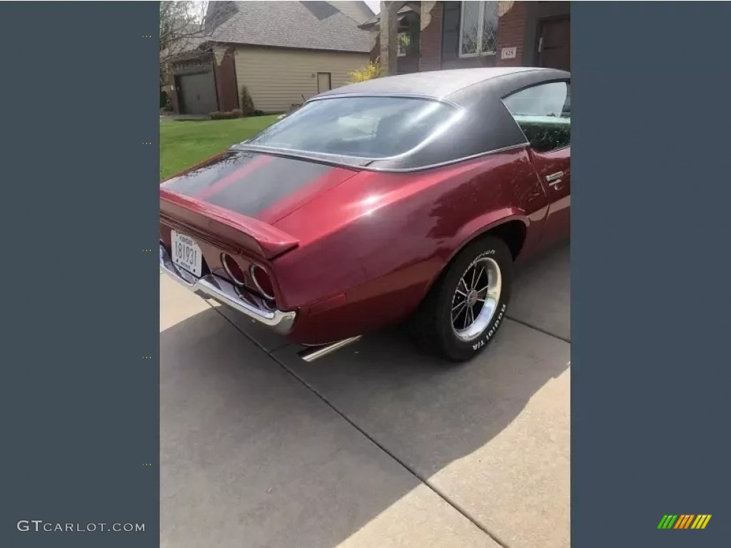 1971 Camaro Coupe - Dark Red Metallic / Black photo #18