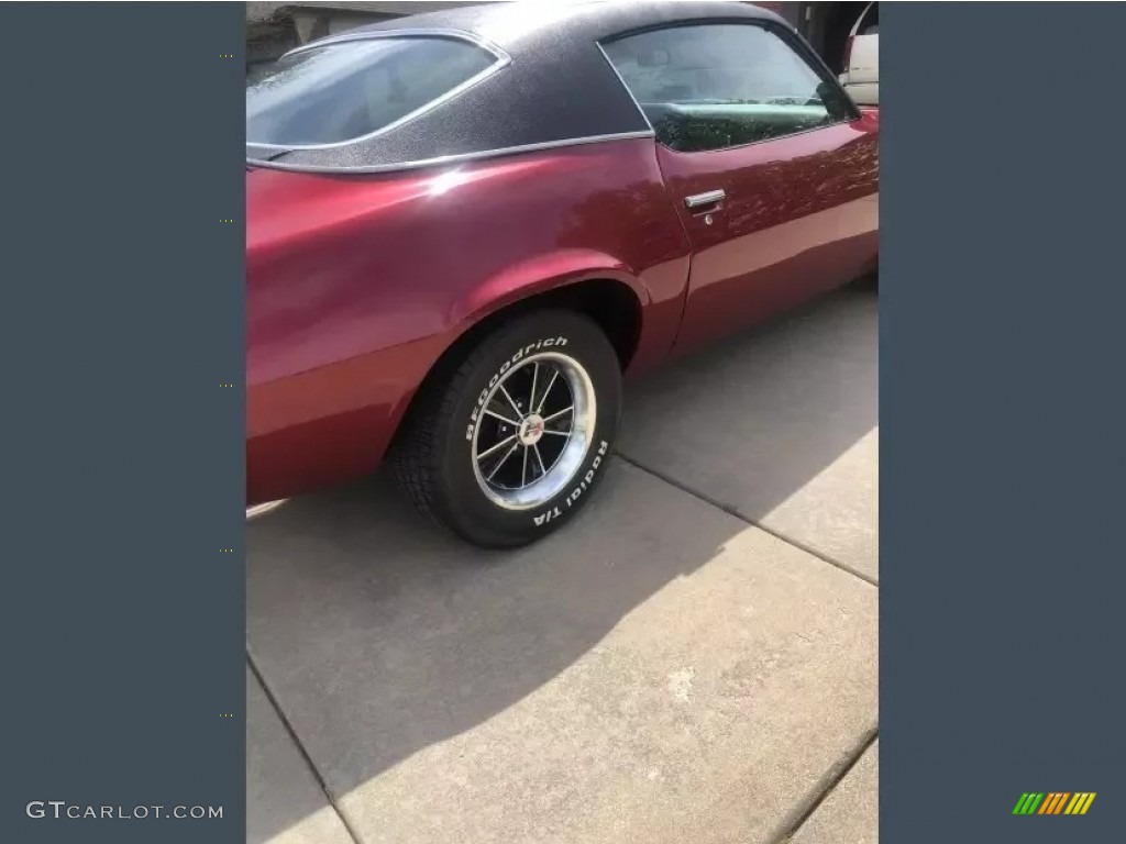 1971 Camaro Coupe - Dark Red Metallic / Black photo #21