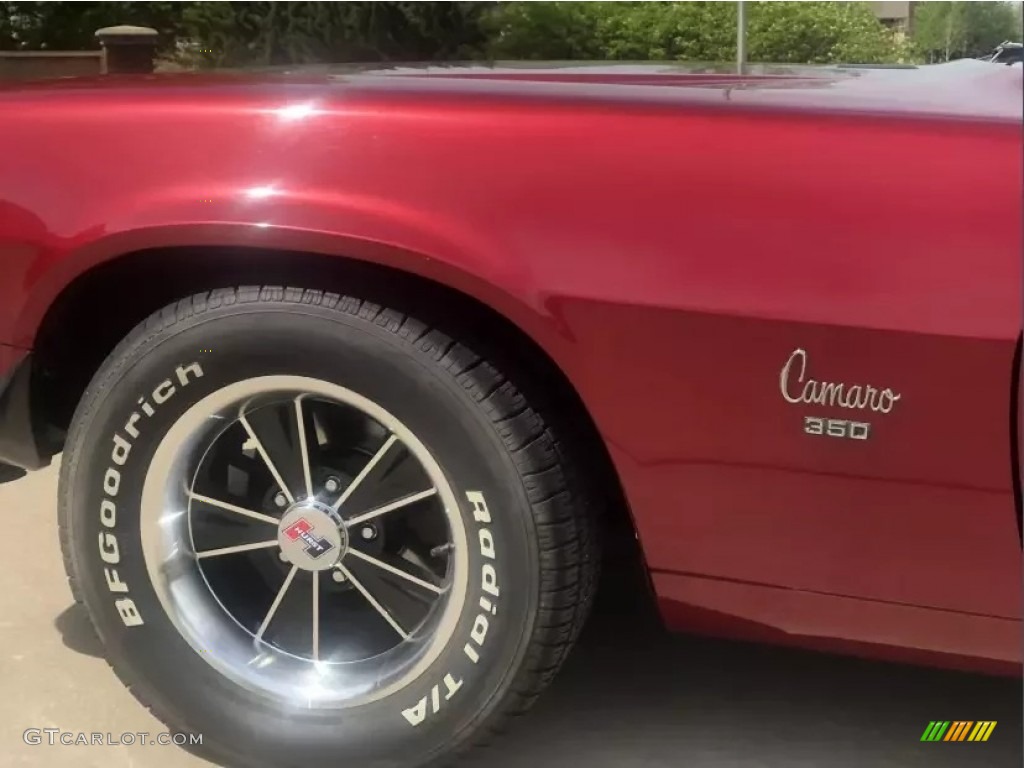 1971 Camaro Coupe - Dark Red Metallic / Black photo #23