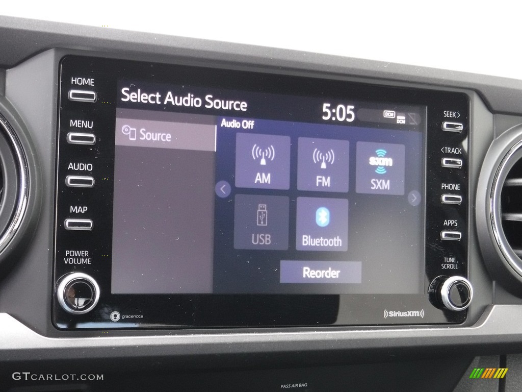 2020 Tacoma TRD Sport Double Cab 4x4 - Cement / TRD Cement/Black photo #26