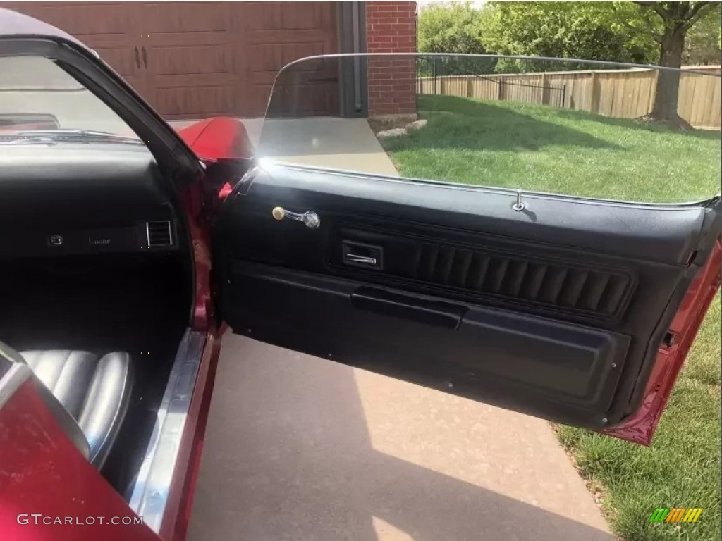 1971 Camaro Coupe - Dark Red Metallic / Black photo #32