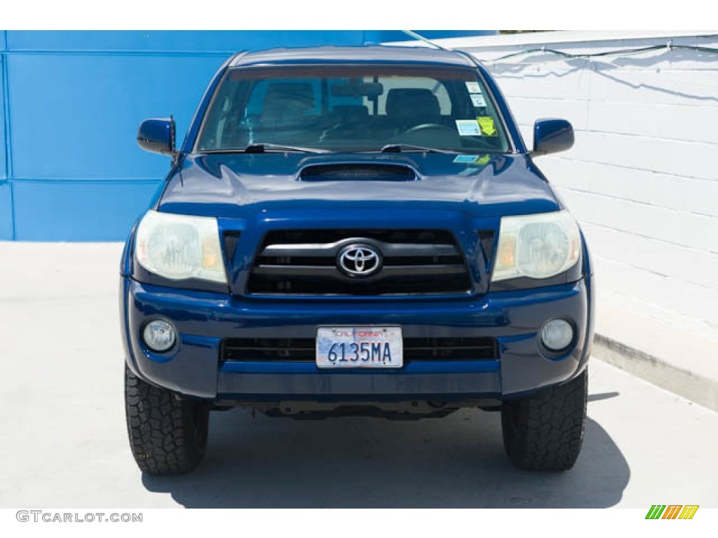 2006 Tacoma PreRunner Double Cab - Speedway Blue / Graphite Gray photo #7