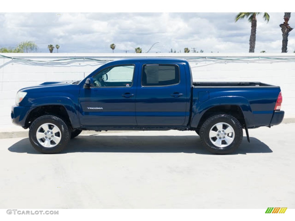 2006 Tacoma PreRunner Double Cab - Speedway Blue / Graphite Gray photo #8