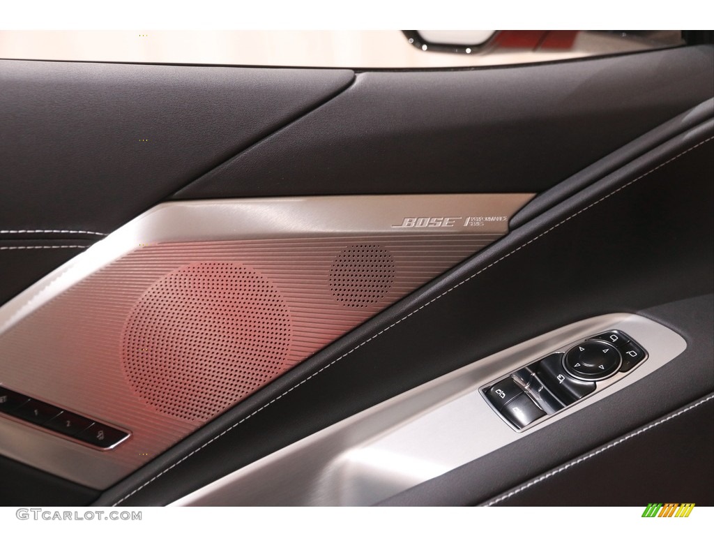 2023 Chevrolet Corvette Stingray Coupe Jet Black Door Panel Photo #146070291
