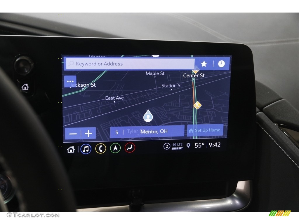 2023 Chevrolet Corvette Stingray Coupe Navigation Photos